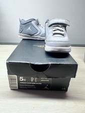 Jordan Courtside 23 TD Baby Sneaker Particle Grey Synthetic High Top US 5c