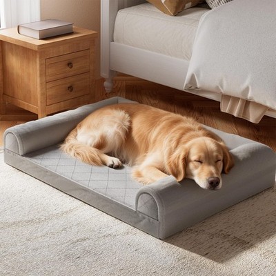 Simple Trending Dog Bed For Large Dogs Orthopedic Xl Pet Bed Sides Waterproof