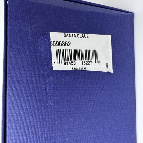 Santa Claus Swarovski Crystal Holiday Cheers 5596362 Multicolored Figurine Gift - Picture 8 of 11