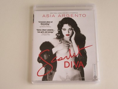 SCARLET DIVA (Blu-ray)  Asia Argento ORIGINAL FILM MOVEMENT OOP RARE!!