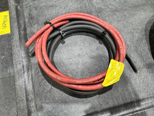 TEMCo 6 Gauge 10' ft 50/50 Red  Black Copper USA Welding Cable Battery Wire
