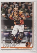 2019 Topps Factory Set 582 Montgomery Club Caleb Joseph #17 1e7