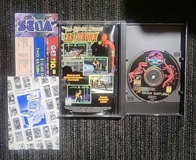 1996 The Lost World: Jurassic Park Sega Saturn Complete W/ Reg Card  