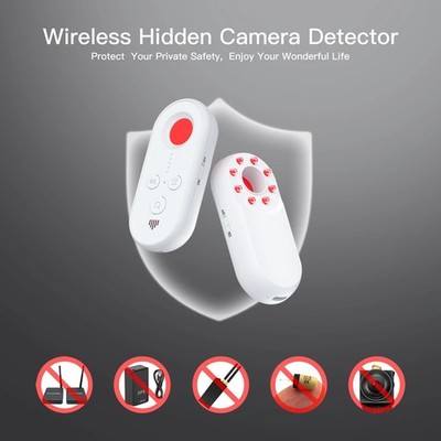Mini Anti Spy Hidden Camera Infrared Detector Privacy Detector Spy Finder