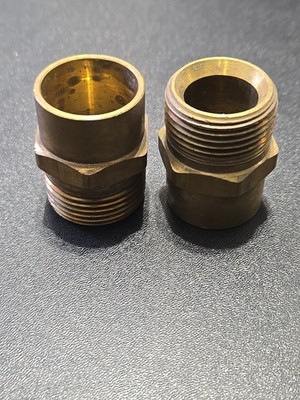 Uponor A4332075 QS-Style Copper Adapter R20x 3/4'' 2pc Lot