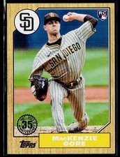 MACKENZIE GORE 2022 Topps Update Series '35th Anniversary' RC #87TBU-39