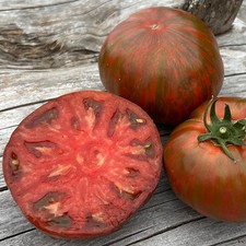  NEW Beefy Purple Tomato Seeds, Certified Organic 10 Seeds , Free Shipping 