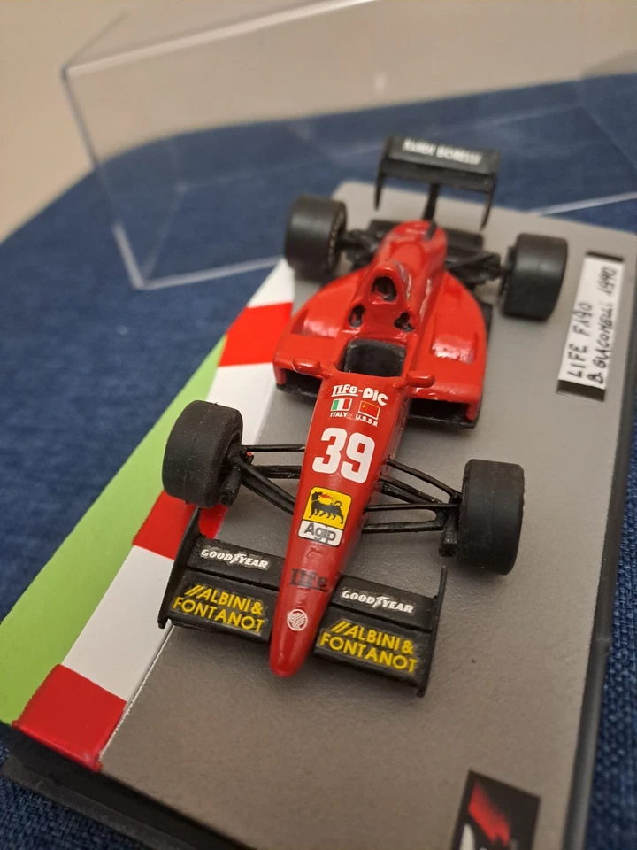 F1 Life L190 Judd V8 F1 Engines GP  1990 Giacomelli, KIT 1:43 - Immagine 4 di 4