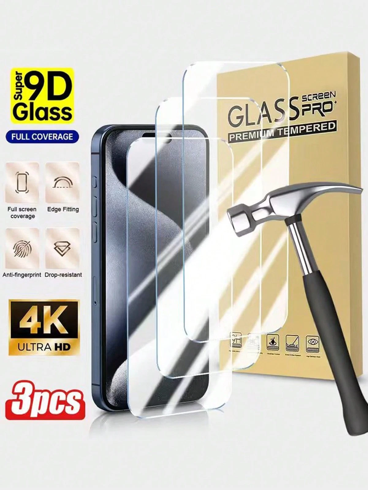 3 Pack Matte Privacy Screen Protector For iPhone Models Cheap24