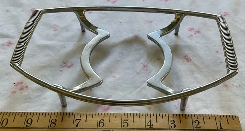 Vintage Corning Ware P 11 M 1 Casserole Stand Metal Trivet Pyrex Holder 10 x 7