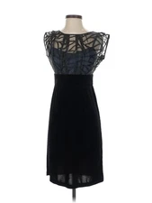 NWT AB Studio Women Black Cocktail Dress 2