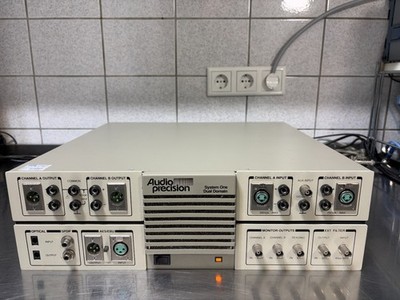 Audio Precision System One Audioanalyzer Audio Analyzer 6 Mon Gar  mit USB Adapt