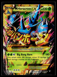 M Heracross EX 112/111 XY Furious Fists Secret Rare Holo