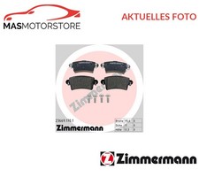 SATZ BREMSBELÄGE BREMSKLÖTZE ZIMMERMANN 236691701 P FÜR VAUXHALL MOVANO I