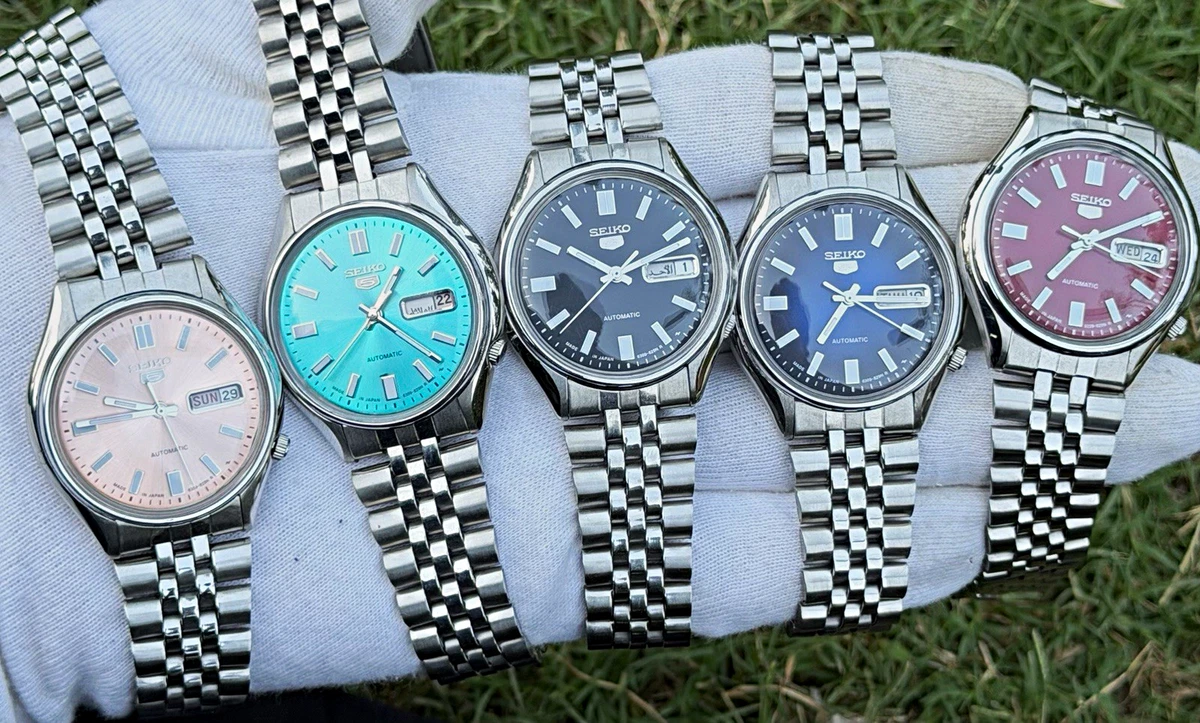 25+ Seiko 5 21 Jewels Wristwatches for sale | Updated Oct 2026