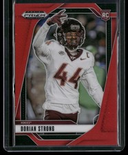 2025 Panini Prizm Draft Picks #144 Dorian Strong Prizms Red #/399