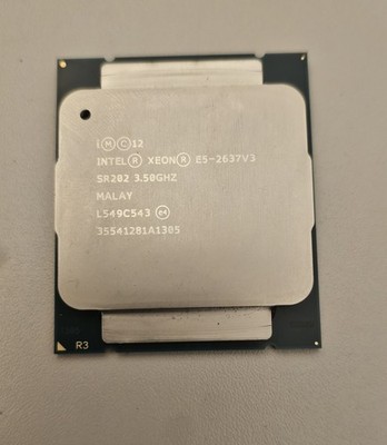 Intel Xeon Processor E5-2637 V3  3.5 GHz CPU 4 Core SR202