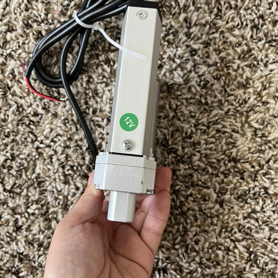 SOViK 12V DC 2 inch Stroke Linear Actuator Heavy Duty 750N 165lbs Maximum Lift - Image 4 of 4