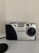 Kodak DC215 Zoom Digital Camera With Extra Lenses, And Cord