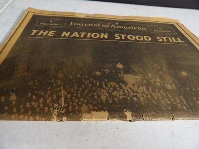 E8881 - new york journal american newspaper monday november 25, 1963