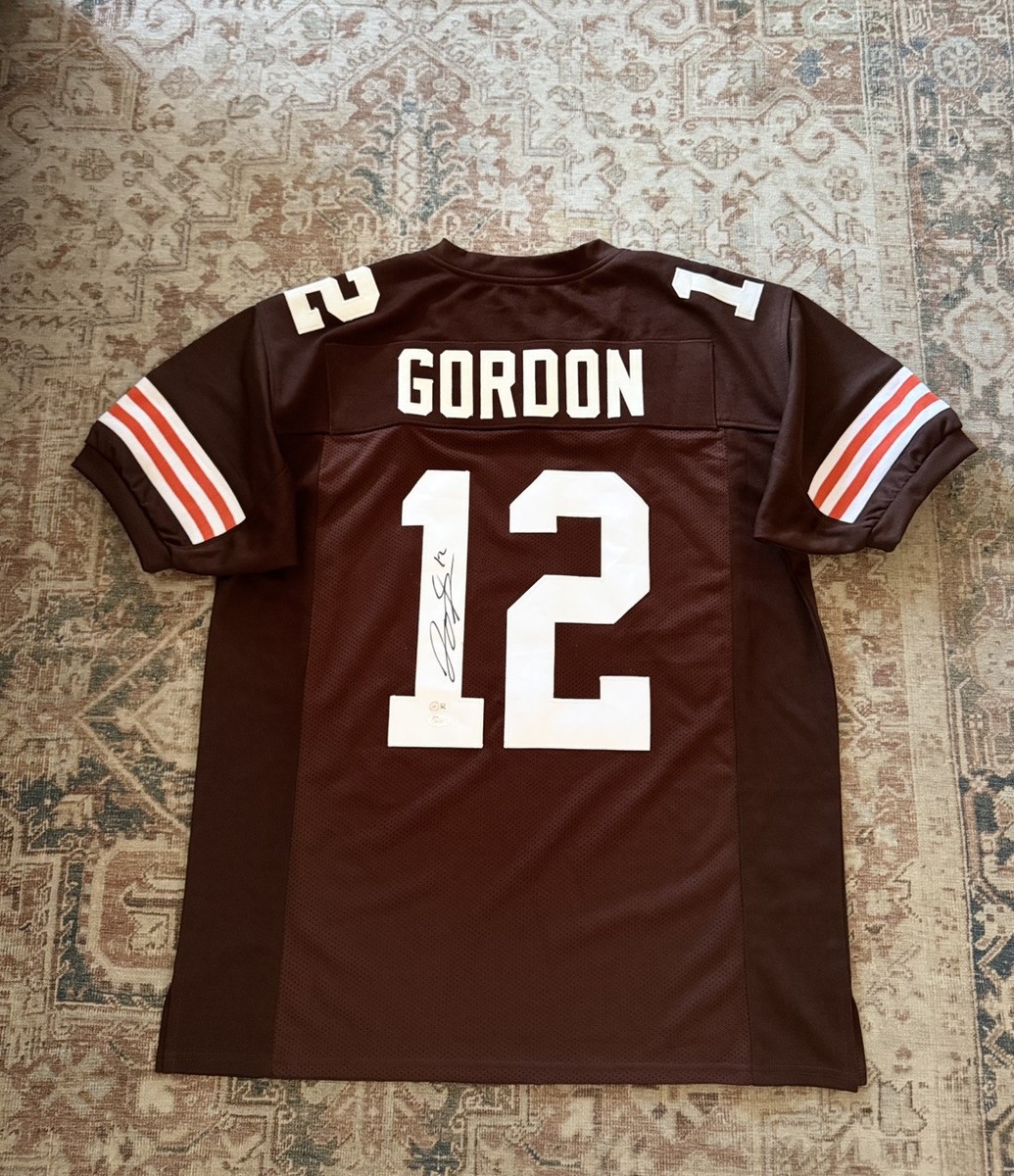 Facsimile Autographed Josh Gordon Cleveland Brown Reprint Jersey