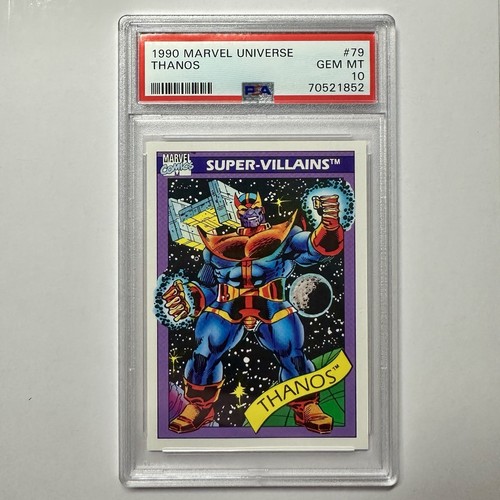 1990 MARVEL UNIVERSE #79 THANOS PSA 10