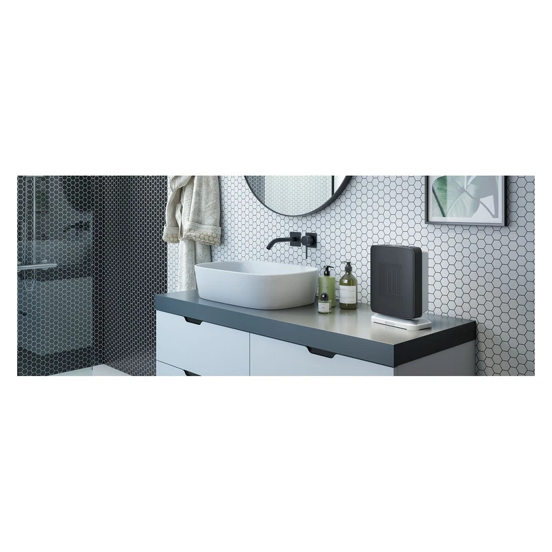 Stufetta Elettrica Termoventilatore Ceramico Olimpia Splendid Caldo Trendy 1800W, fotografia 5 di 9