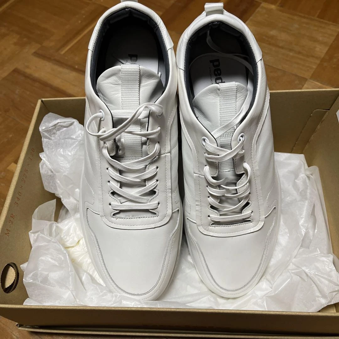 Sneakers Asics Uomo 7.5US Bianco Gel Ammortizzatore Mai Usate