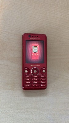 Sony Ericsson W660i Rot Geprüft Händler Garantie Volle Funktion Limited Edition