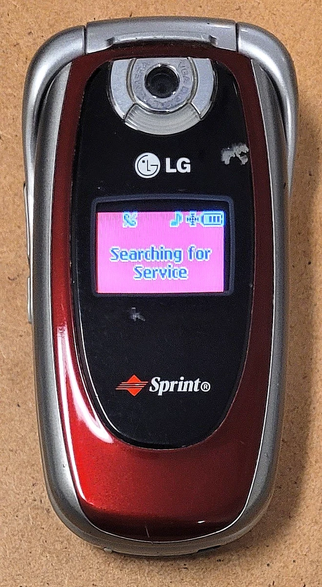 LG Red Sprint Cell Phones & Smartphones for Sale - eBay