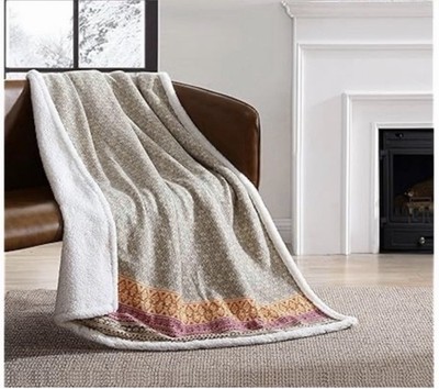 Eddie Bauer blanket Sherpa super soft reversible (Nordic Raisin)