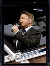 Greg Hamilton 2017 Topps WWE #43 Announcer Bronze