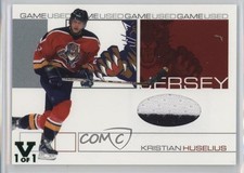 2001 ITG Be A Player Signature Series Game-Used Jersey 1/1 Kristian Huselius 1q2