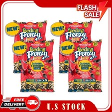 4 Pack Pennington Feeding Frenzy Cardinal  Songbird Bird Food 5 lb Bags