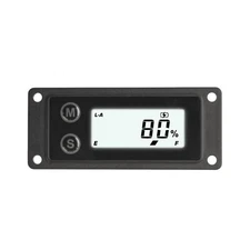 Digital Battery Indicator Volt Meter 12V-48V for Golf Cart Forklift