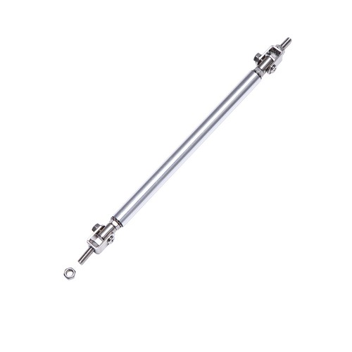 Kits divisores de alerón labial de parachoques delantero de fibra de carbono + varillas de puntal para Cadillac CT4 - Imagen 9 de 11