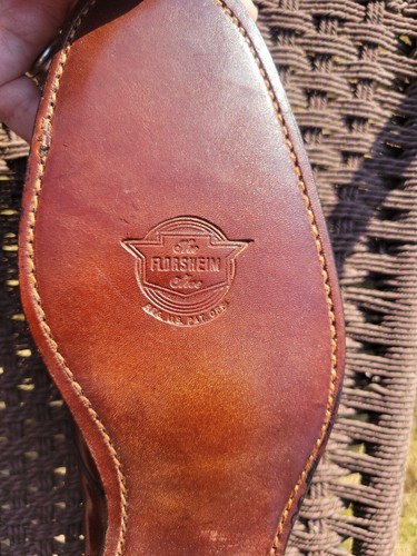 Scarpa vintage The Florsheim ultra RARA 1968? Blucher bordeaux 30795 uomo 9C - Foto 12 di 16