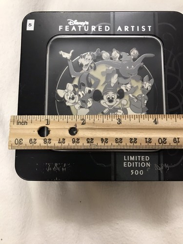 Disneyland PIN vorgestellter Künstler Jumbo LE 500 Pin Mickey Mouse Club schwer zu finden - Bild 4 von 19
