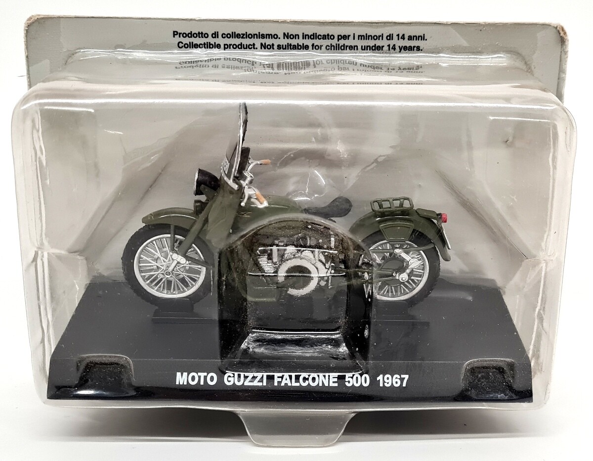 ミニカー MIGNON MODEL No.110 GUZZ 500 FALCONE Die Cast 1/24 Model Police Motorcycle Moto Guzzi Falcone 500