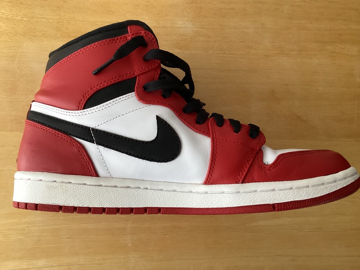 Nike Air Jordan 1 Retro High - Chicago - White Red Black / 2013