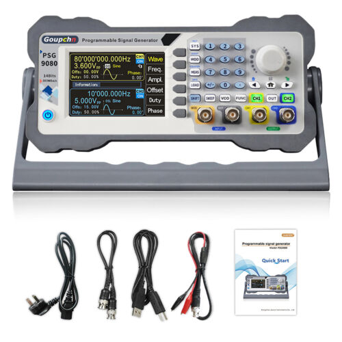 Programmable Signal Generator 60/80MHz Dual Channel Arbitrary Waveform Frequency - Afbeelding 1 van 6