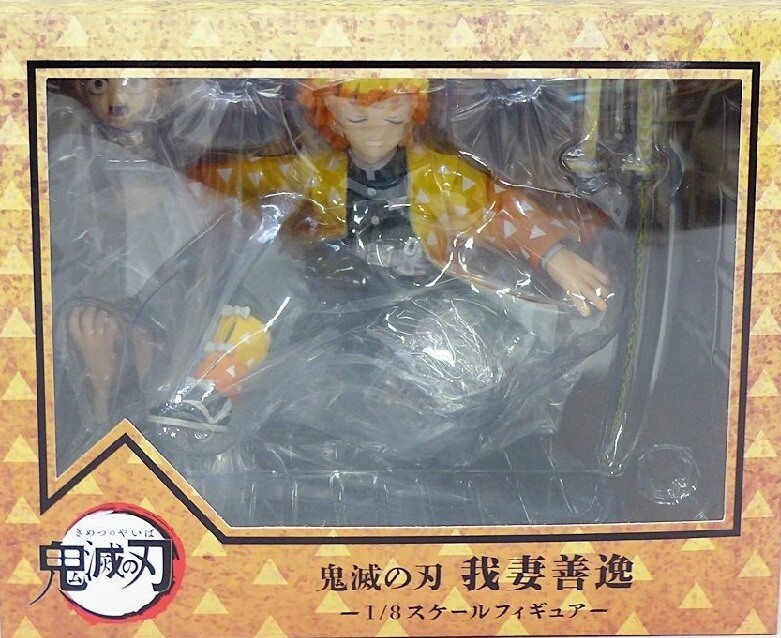 ANIPLEX 1/8スケールフィギュアセット Demon Slayer Kimetsu no Yaiba Zenitsu Agatsuma 1/8 Scale