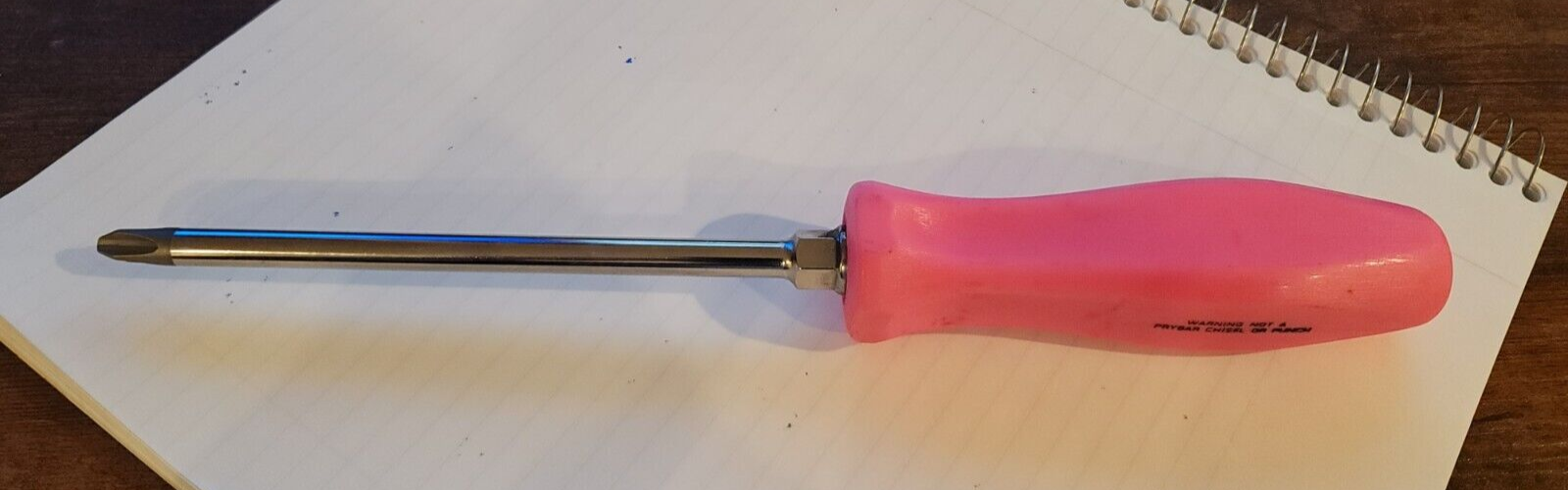 Snapon ™ Tools PINK 3 Phillips Hard Handle Screwdriver SDDP63IRA eBay