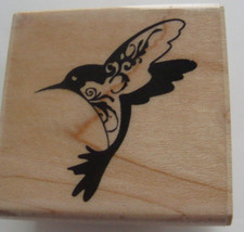 Hummingbird Inkadinkado Wood Mounted Rubber Stamp 97982-K