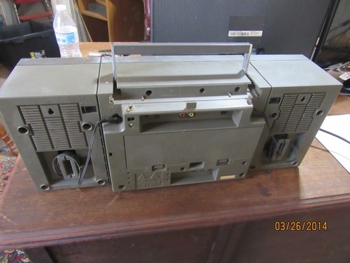 Vintage PANASONIC RX-C39 Boom Box Portable Stereo Component System, 80s Cassette - Picture 3 of 8