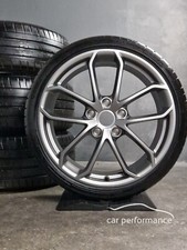 Porsche 982 718 Felgen Spyder Rad 20 Zoll Cayman Boxster Sommerräder dark silver