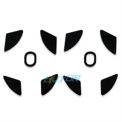 2 Sets Rounded Curved Edges Mouse Feet Skates for CORSAIR SABRE RGB PRO Mouse
