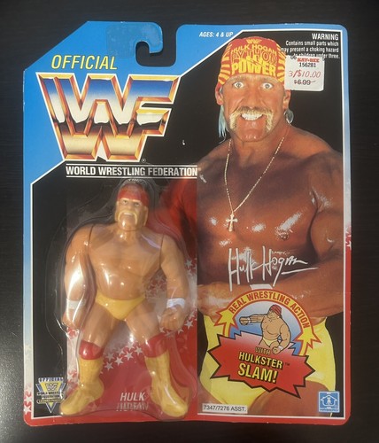 WWF WWE Hulk Hogan Vintage 1992 Hasbro Series 5 Bl...
