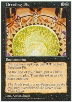 Breeding Pit x1 - 5th Edition - Moderate Play, English - 5th Edition