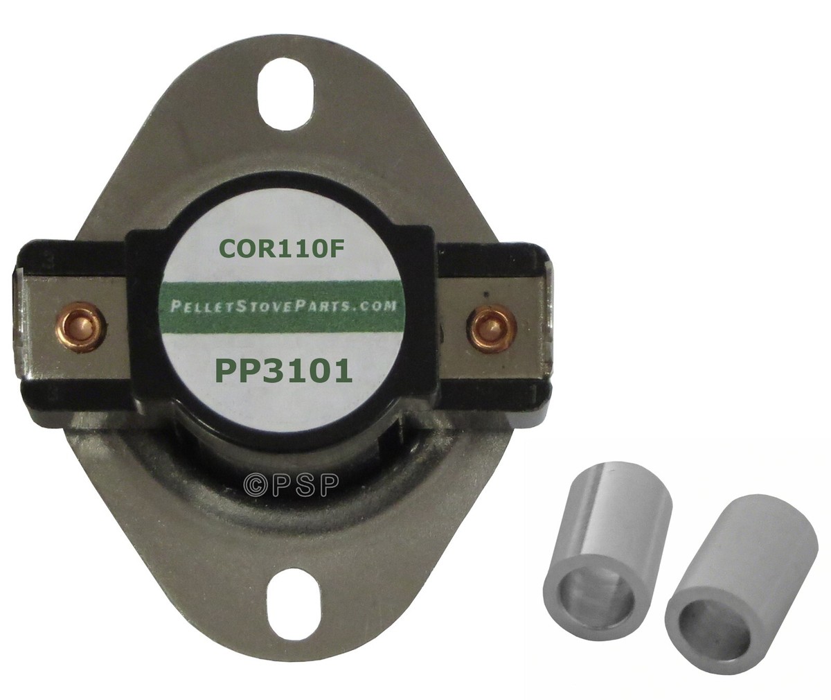 QUADRAFIRE-HEAT-N-GLO Blower Fan Temp Sensor Switch [PP3101] 107